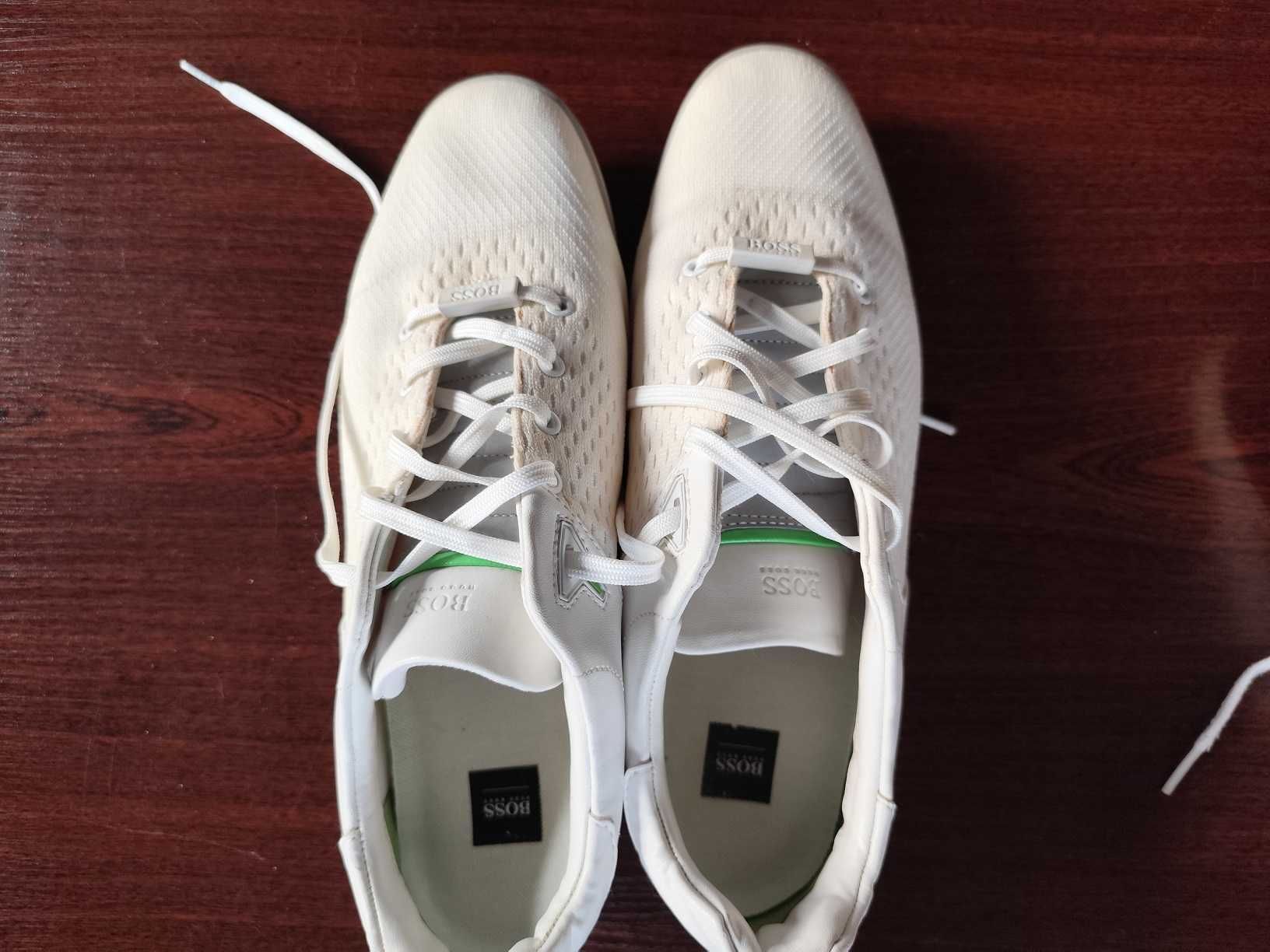 Buty Hugo Boss półbuty białe rozmiar 42 jak nowe OKAZJA