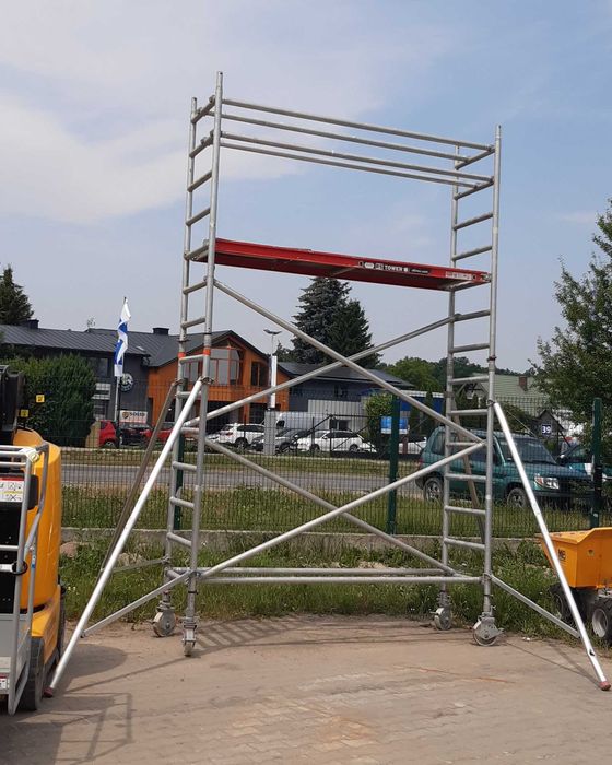 Wynajem - Rusztowanie aluminiowe jezdne - od 50 zł/doba