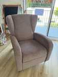 Poltrona relax rosa malva