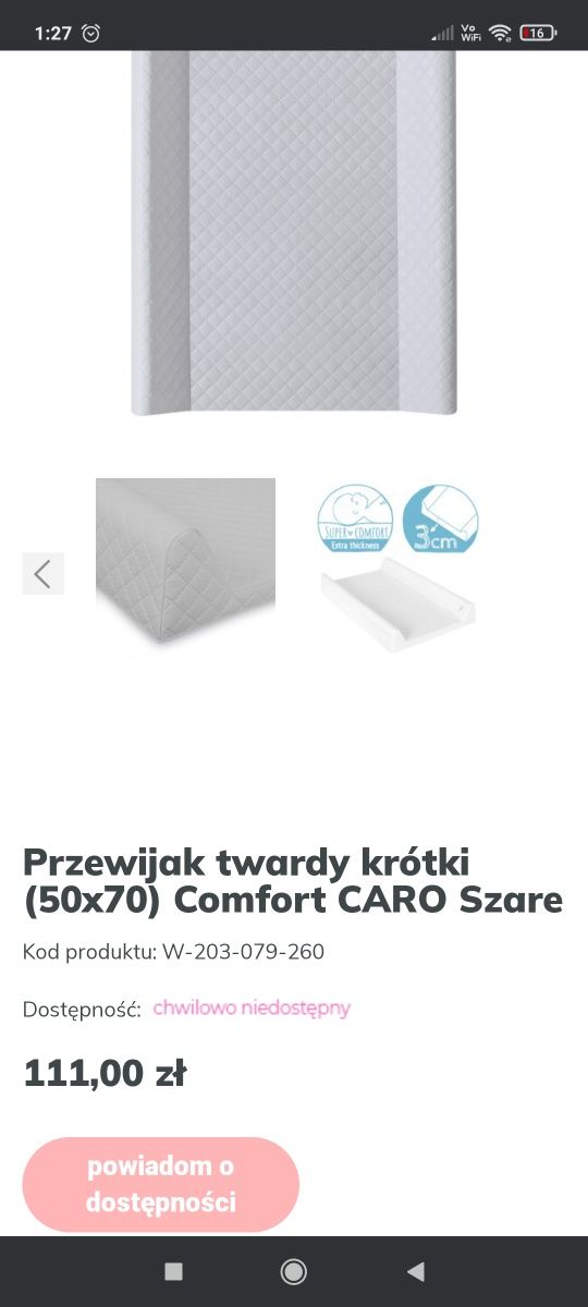 Przewijak caro super stan