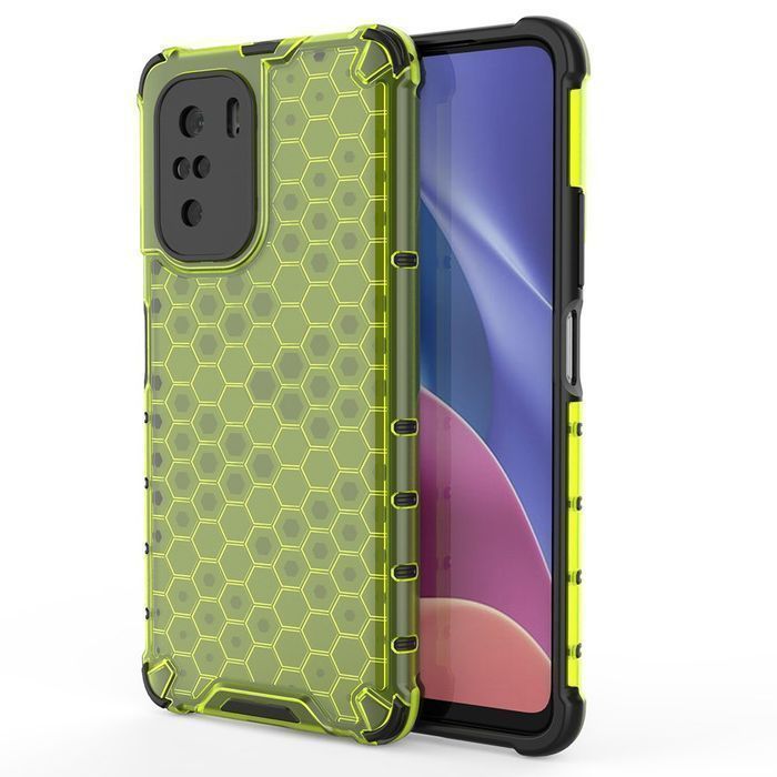 Etui Xiaomi Redmi K40 Pro+ / K40 Pro Honeycomb Zielone