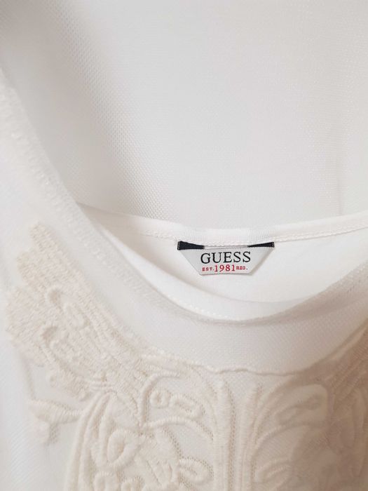Guess bluzka koronka