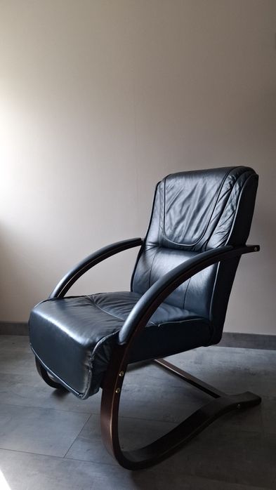 Skórzany fotel typu Finka