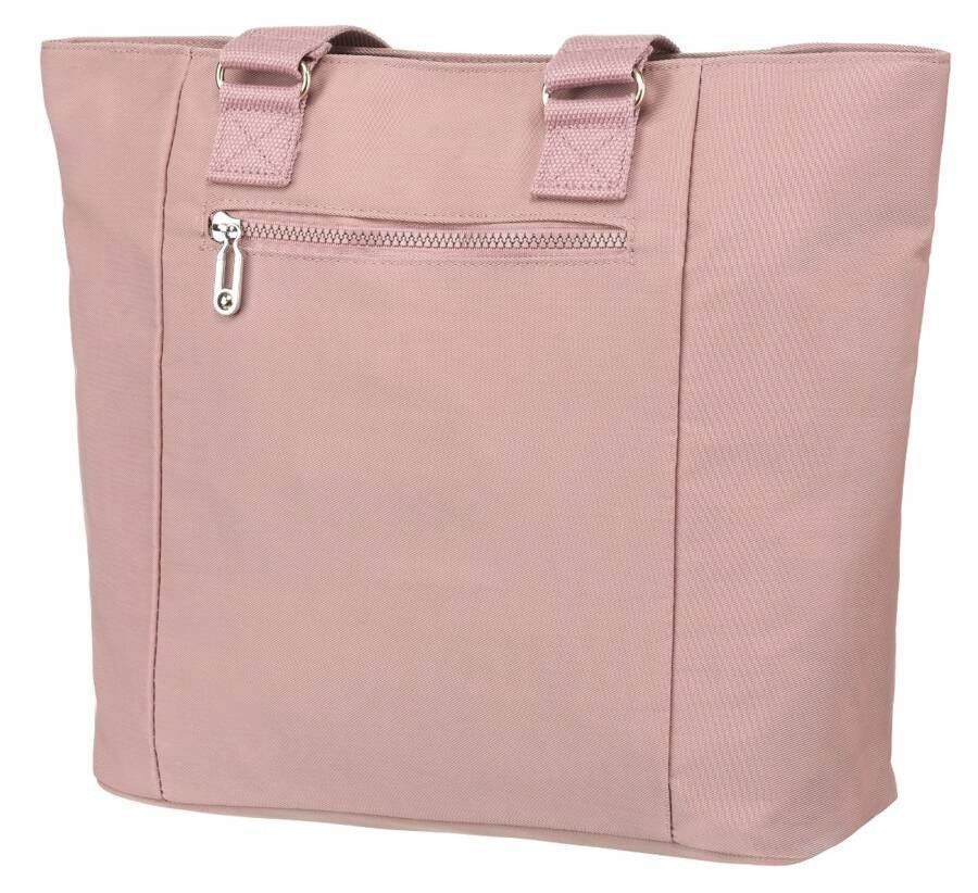 nylonowy, pojemny shopper damski - peterson