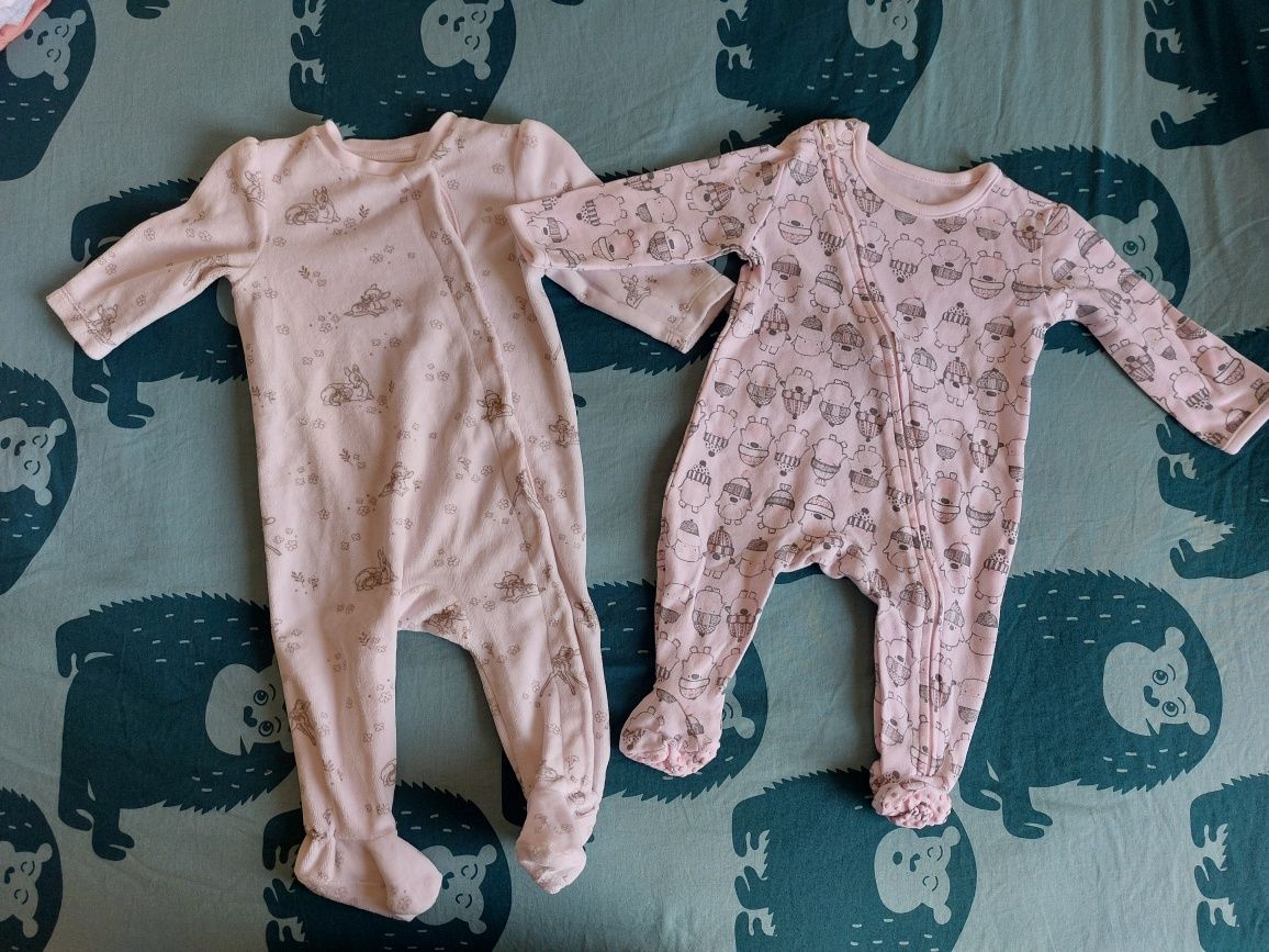 Conjunto de 19 peças de roupa de bebé 1-3 meses