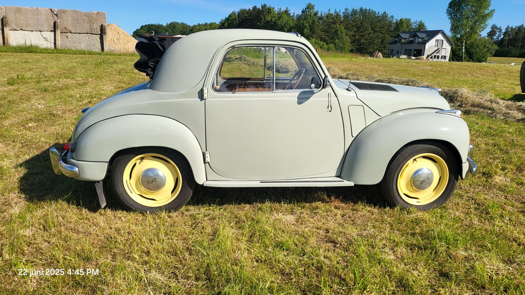 FIAT 500 C  convertible 1953