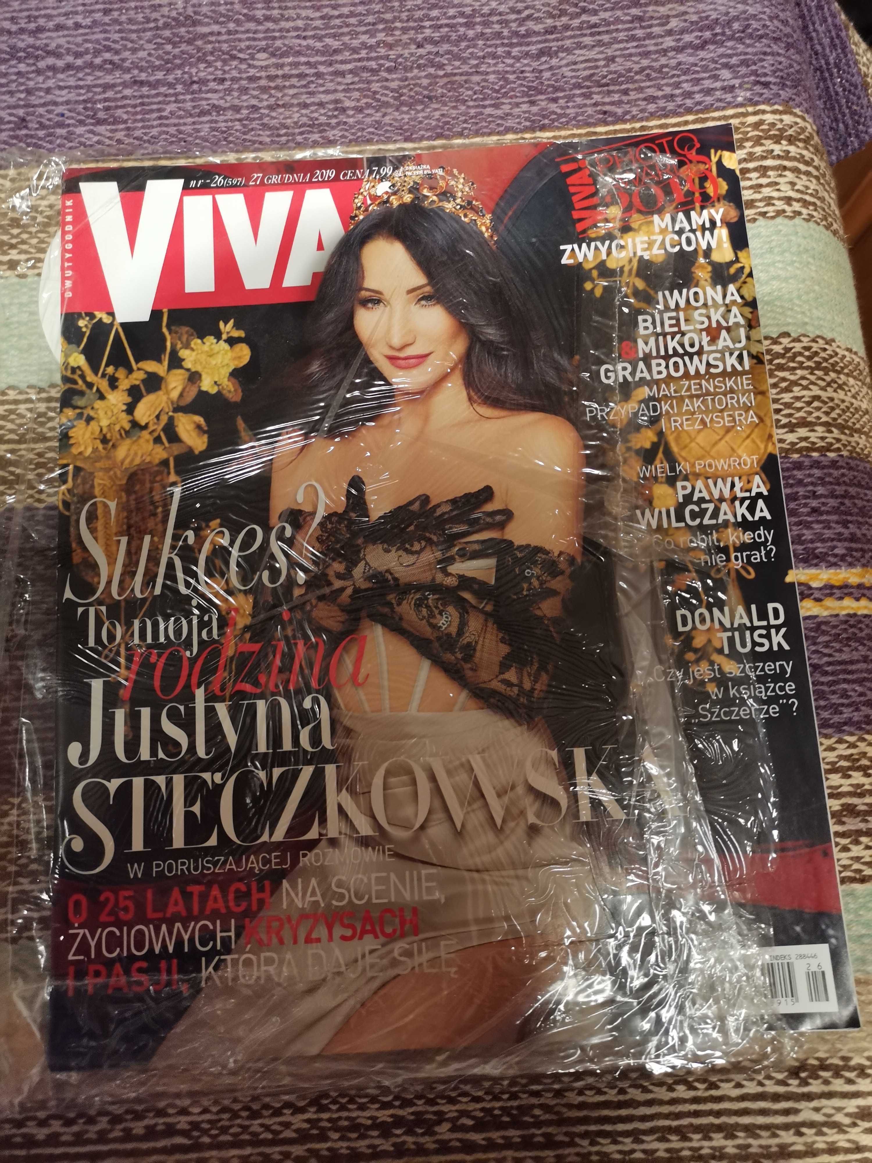 VIVA nr 26 (597) 27.12.2019 nowa w folii Justyna Steczkowska wywiad