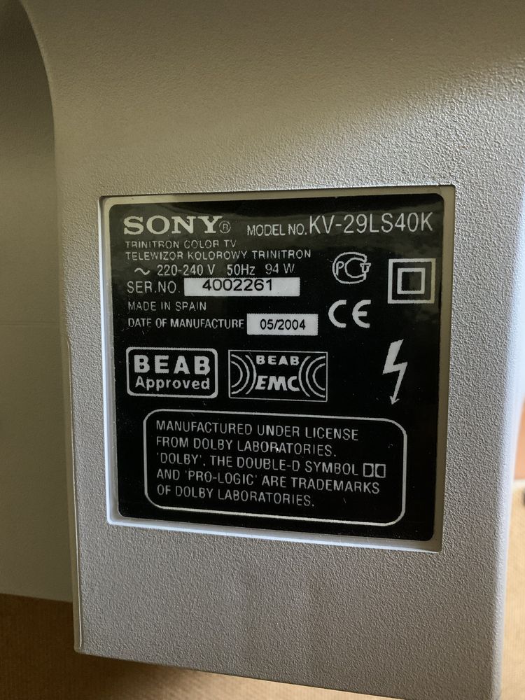 Телевизор Sony KV-29LS40K