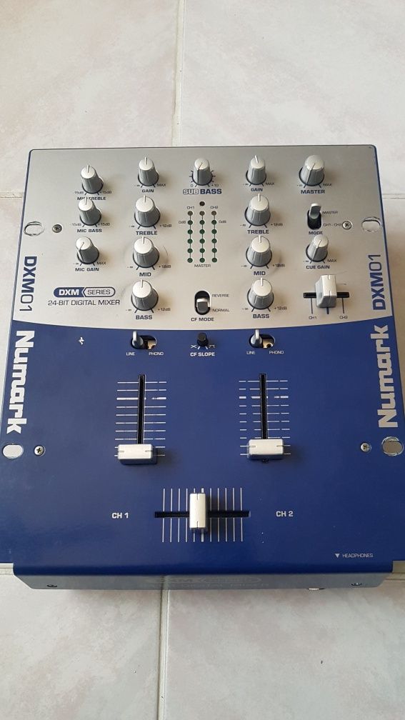 Numark dxm 01, cyfrowy mikser dj mixer