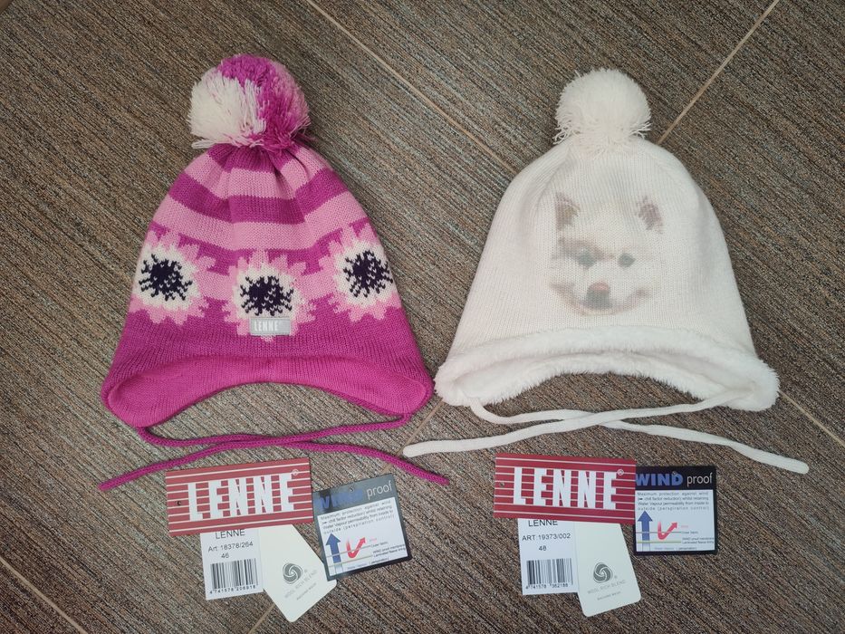 Шапка lenne дівоча шапочка lenne для девочки