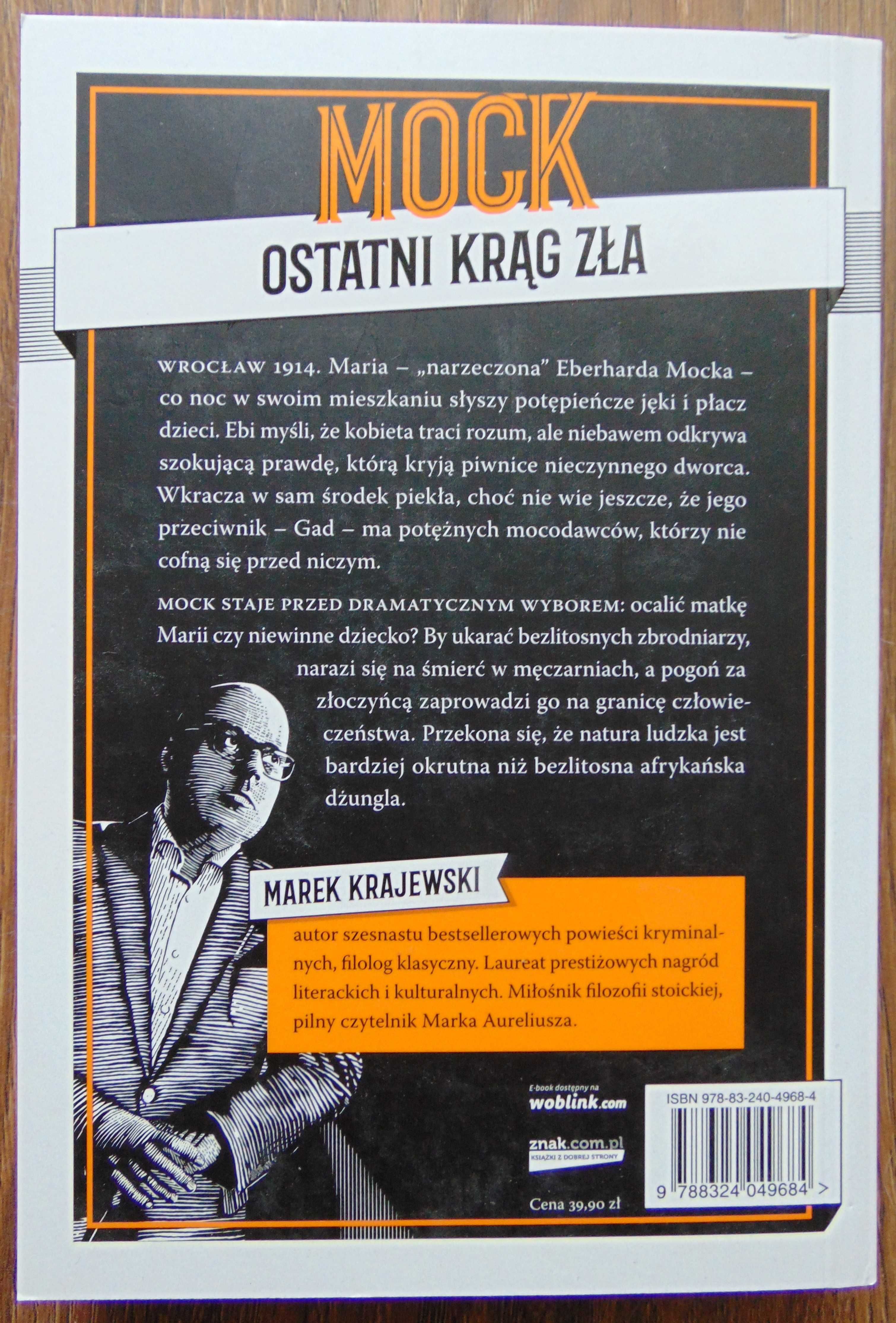 Marek Krajewski - MOCK. Ludzkie zoo