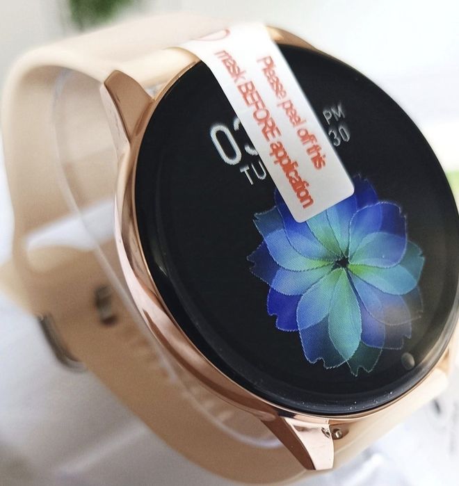 Piękny Nowy Złoty Damski Smartwatch Zegarek