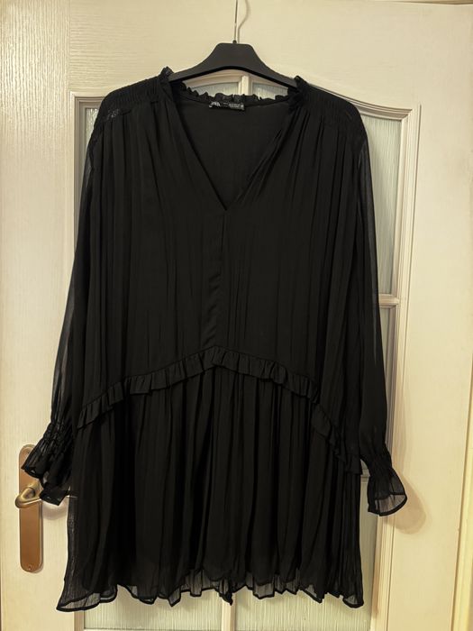Czarna sukienka / tunika Zara r. M