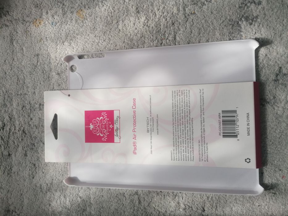 Etui, pokrowiec IPad Air Protective Case Jennifer Ellory pink chand