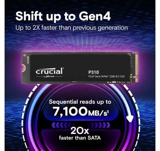 SSD накопичувач Crucial P310 1 TB (CT1000P310SSD8)