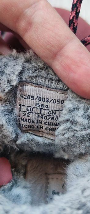 Черевики зимові Zara на дівчинку ботинки зимние на девочку