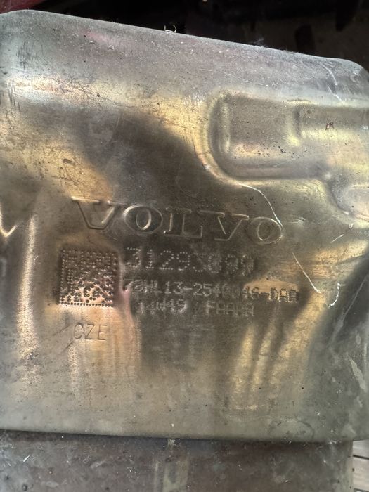 Volvo xc60 xc90 II v40 dpf filtr cząstek stałych