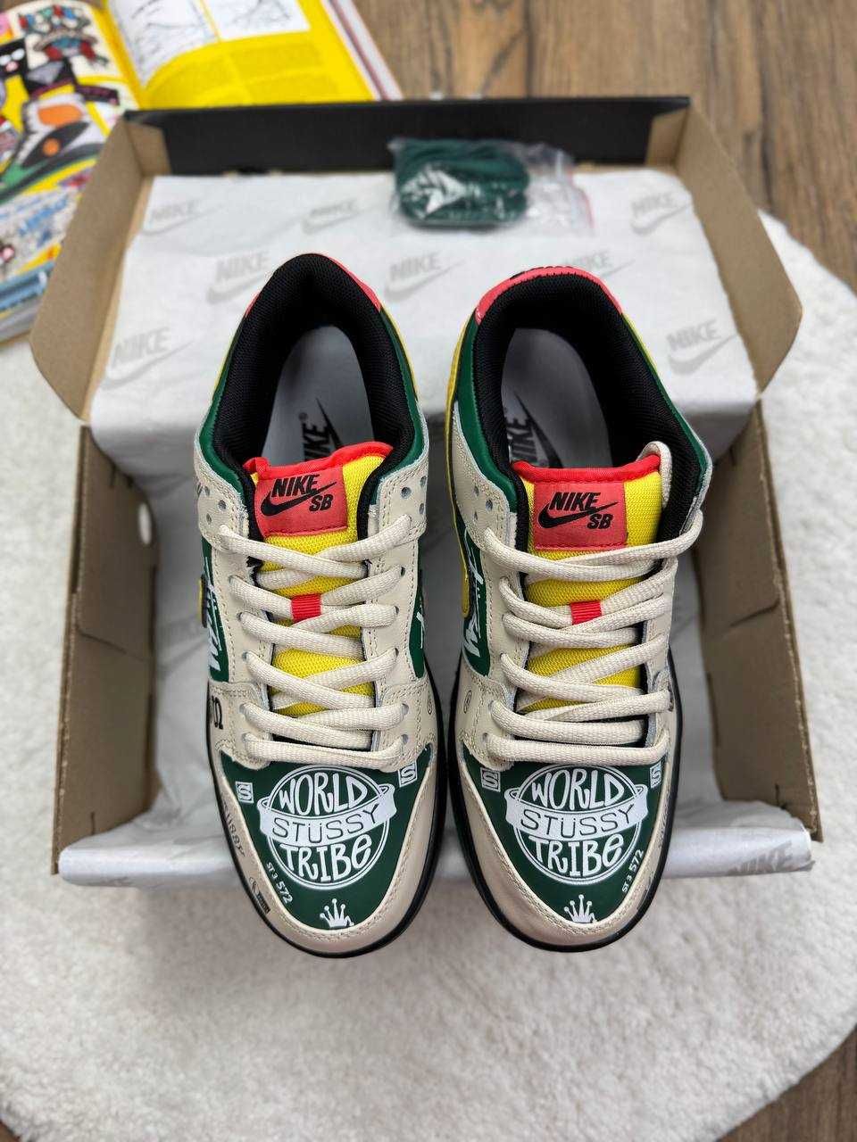 Мужские кроссовки Nike SB Dunk Low x Stussy "BMW M3" 40-46
