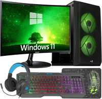 Komputer Pc 12400F/1650/P16/M512/8328/3 Windows 11 Pro Pl + Monitor +