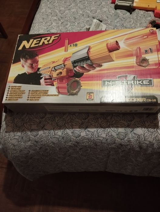 Pistola Nerf como nova.