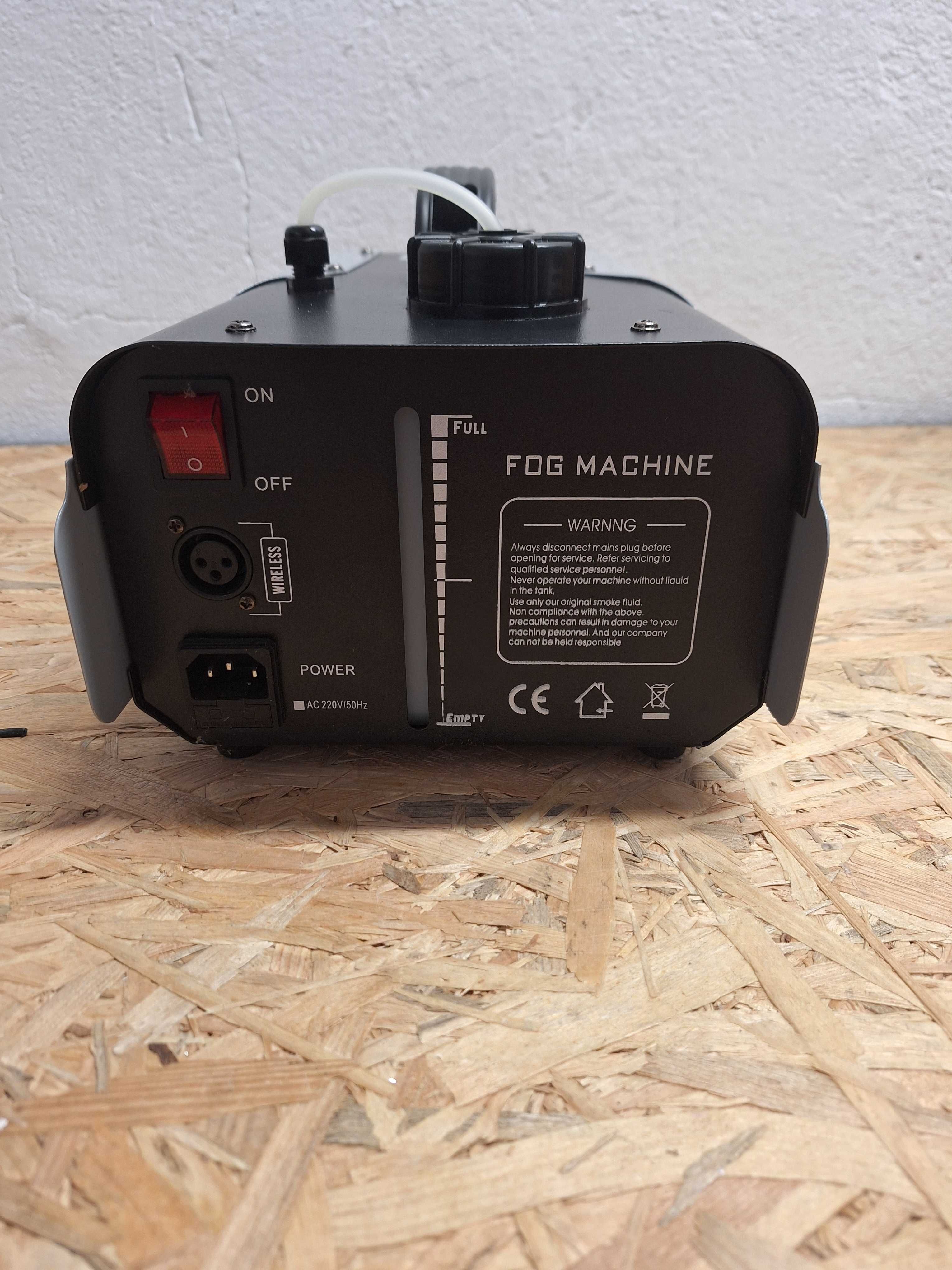 Dymiarka, wytwornica dymu 1200W z oświetleniem LED