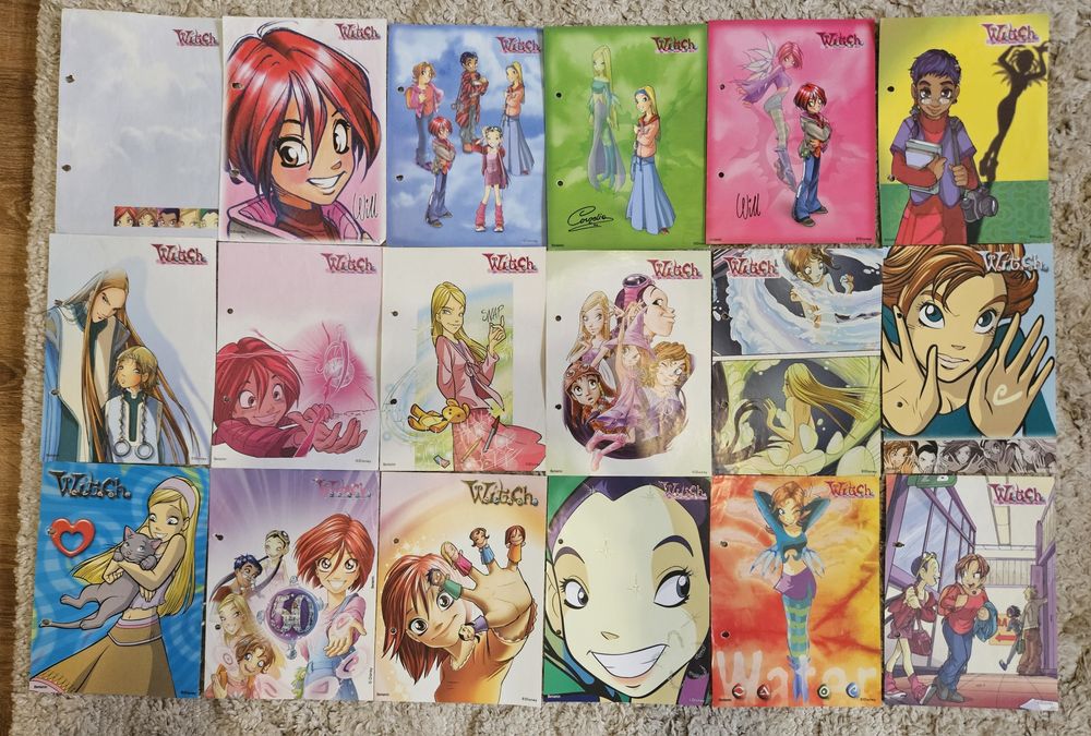 Duże karteczki Witch do segregatora