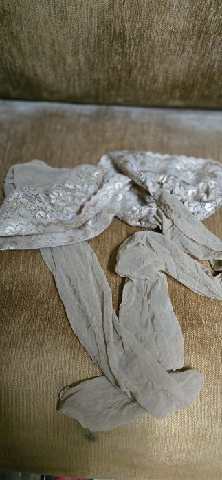 Pończoszki samonośne lycra używane