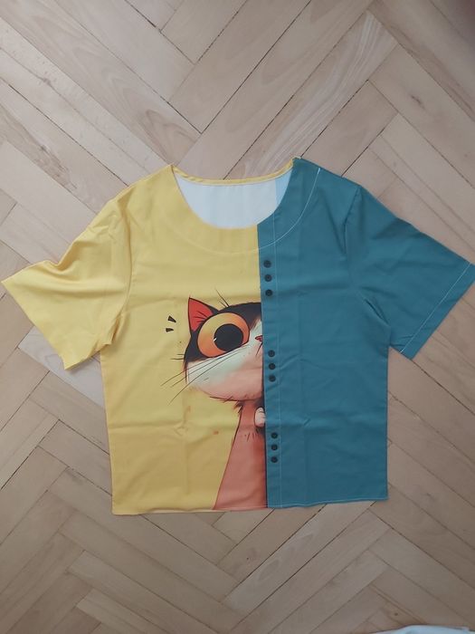 Bluzka z kotem L unisex