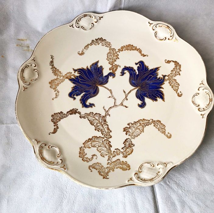 Большое фарфоровое блюдо Германия