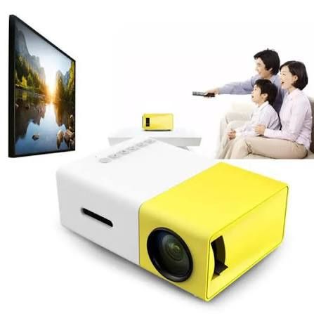 Міні відеопроектор Led projector yg300 портативний кишеньковий проекто