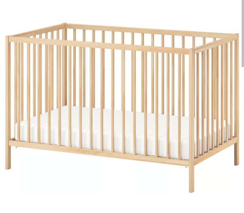 Berço Ikea Sniglar com colchão molhas ensacadas e protector de berço