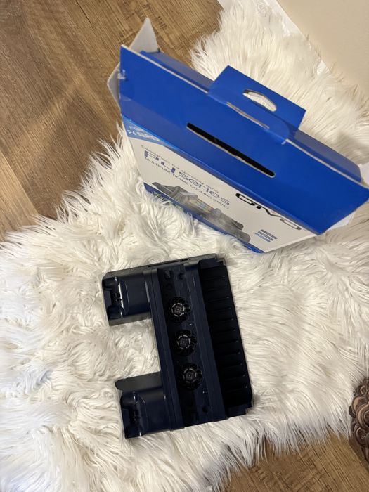 Suporte arrefecimento carregamento de comandos, jogos PS4 + slim + pro
