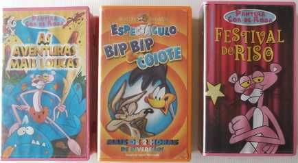 56 Filmes VHS originais de desenhos animados Disney