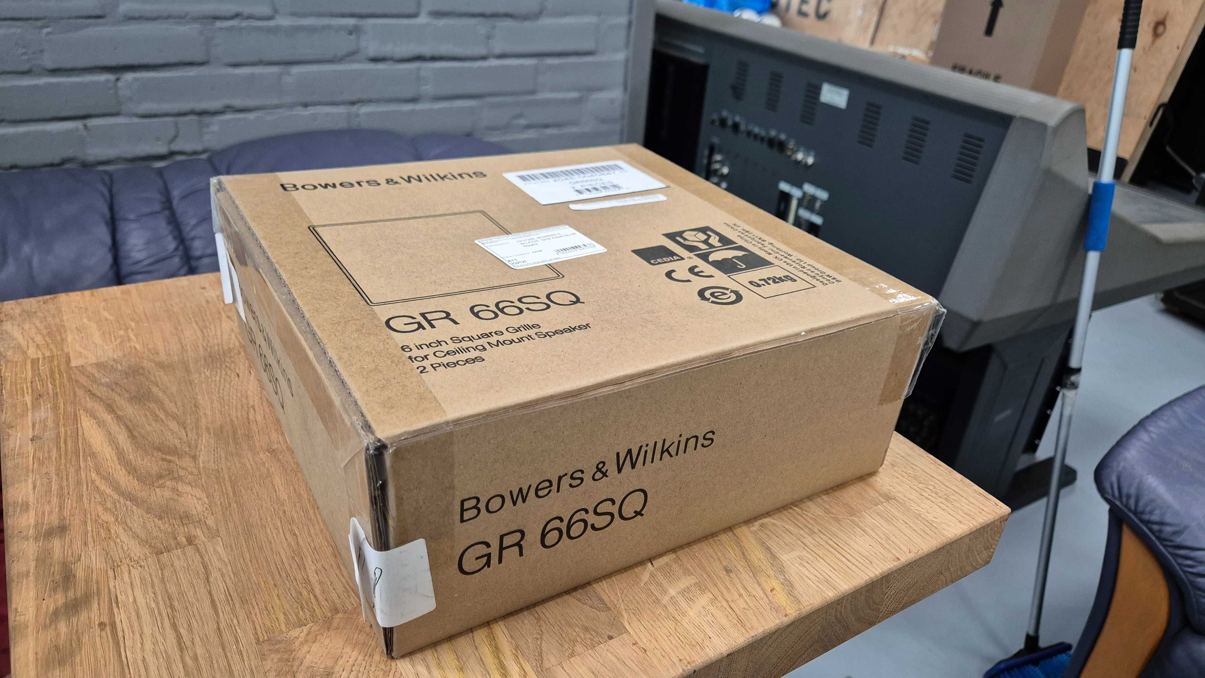 BOWERS & WILKINS Grille Assembly 66 Square Гриль квадратный 6" ПАРА!!!