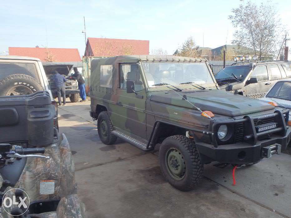 Силовой бампер на Mercedes G-класс