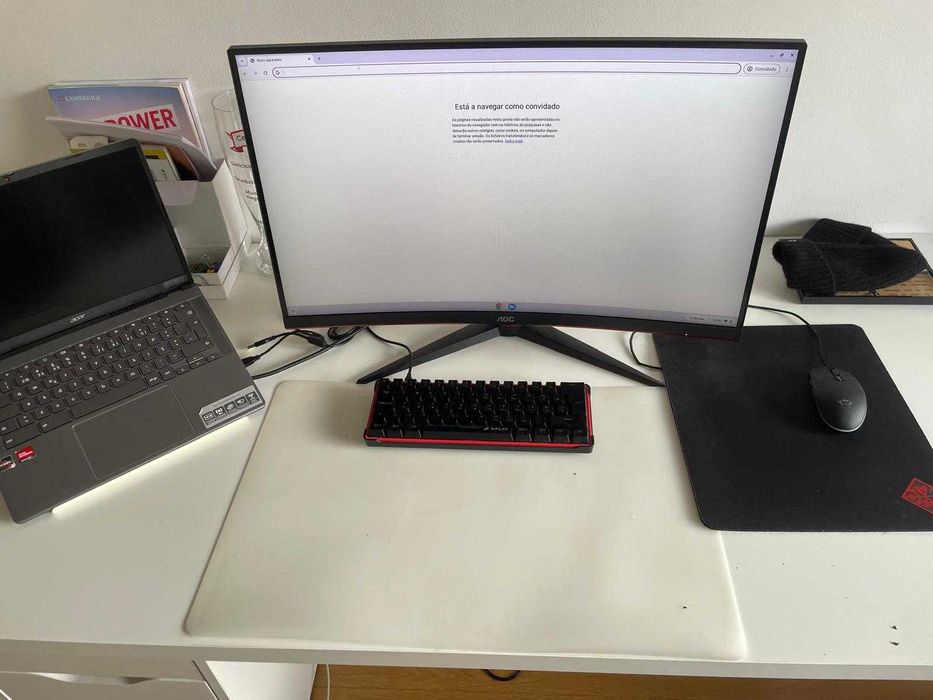 Acer Chromebook Plus c/Ecrã Partido (Funciona 100% em Monitor Externo)