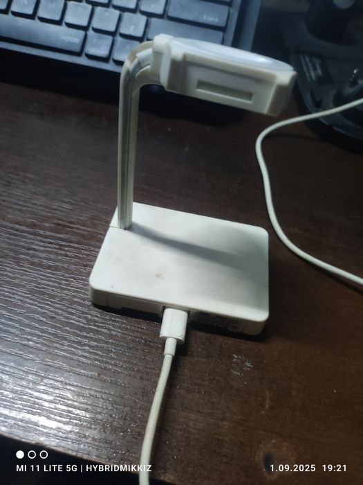 Ładowarka indukcyjna z podstawka SmartWatch Huawei Apple Samsung USB C