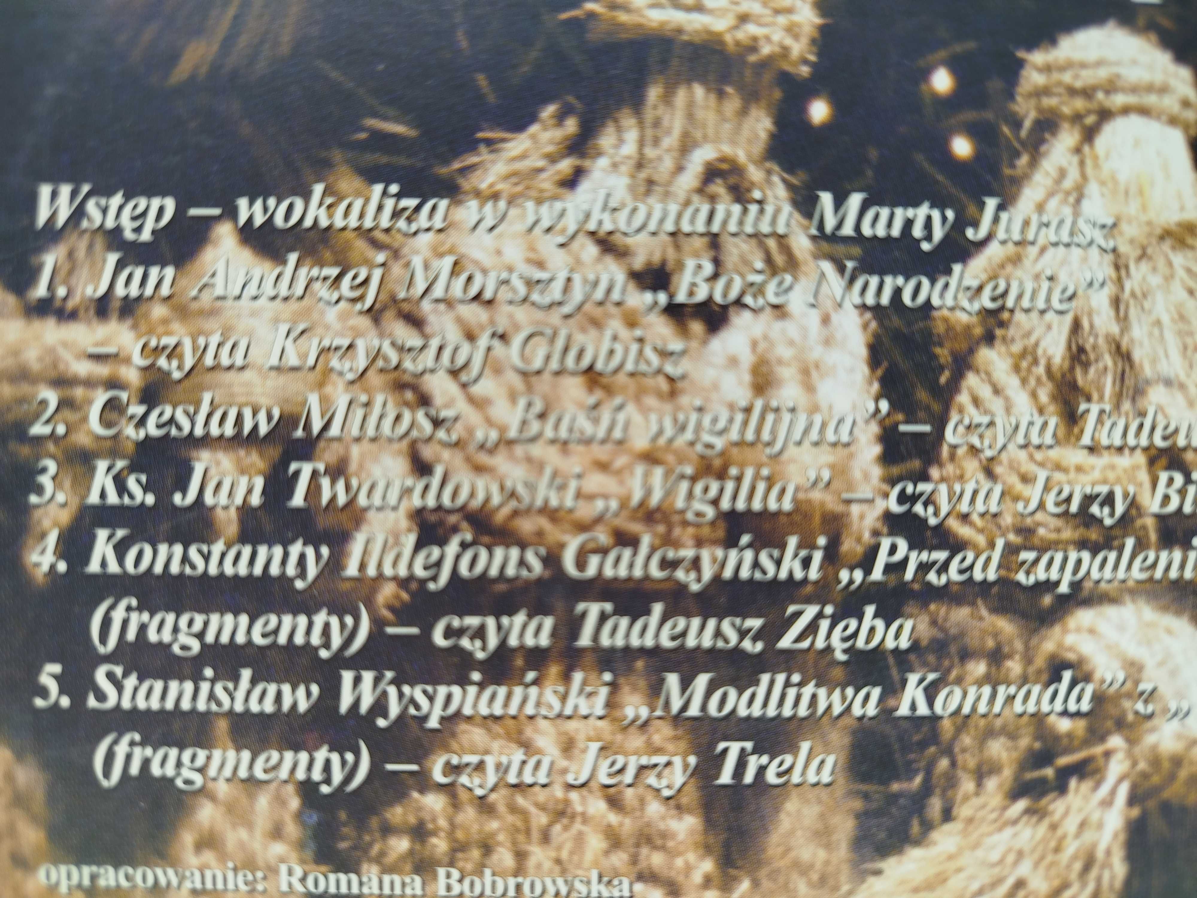 Święta z Poezja CD koperta Trela Globisz Zięba Dziennik Polski