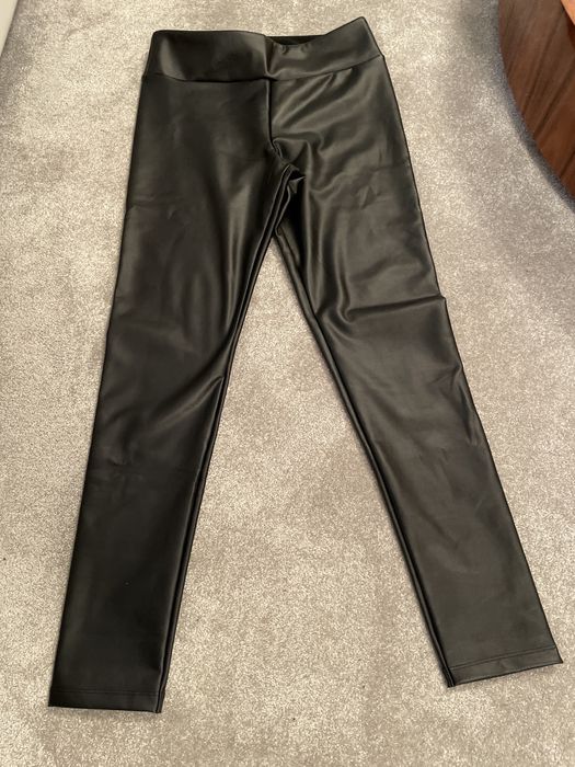 Calças Calzedonia pele sintetica como Novas tamanho M