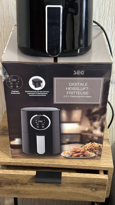 фритюрниця Аерогриль SEG Digital Hot Air Fryer
