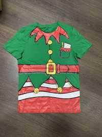 Bluzka świąteczna dla dzieci tshirt elf  pomocnik św. Mikołaja