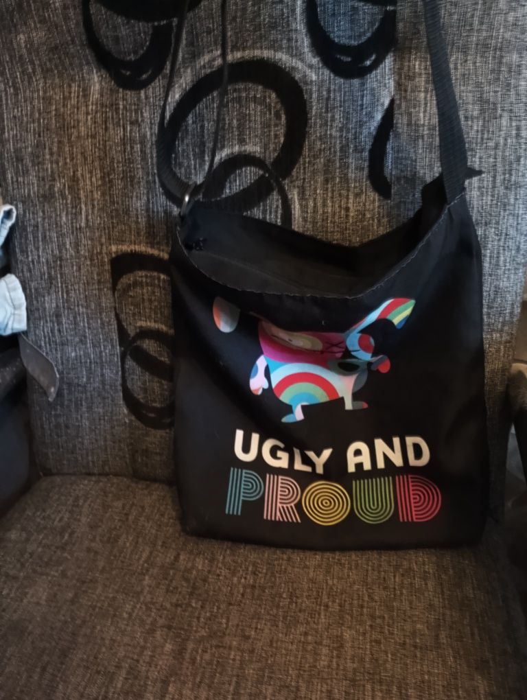 Torba na ramię materiałowa