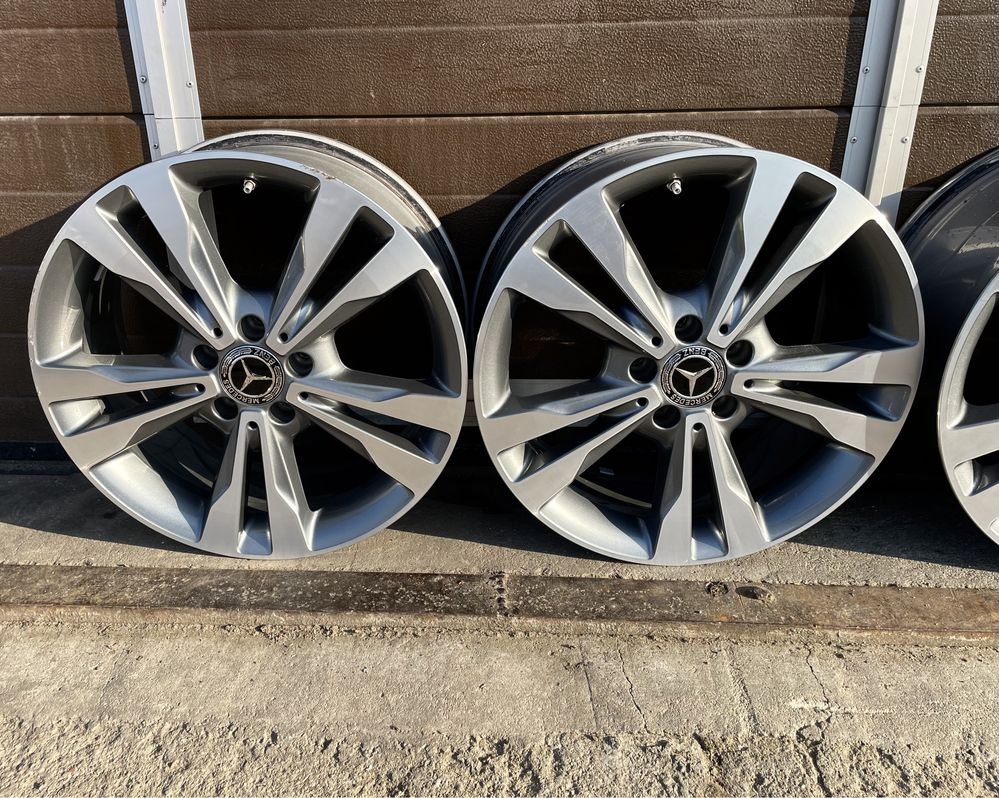 4x Alufelgi Mercedes 5x112 r18 szersze 8,5j et56 węższe 7,5J et44