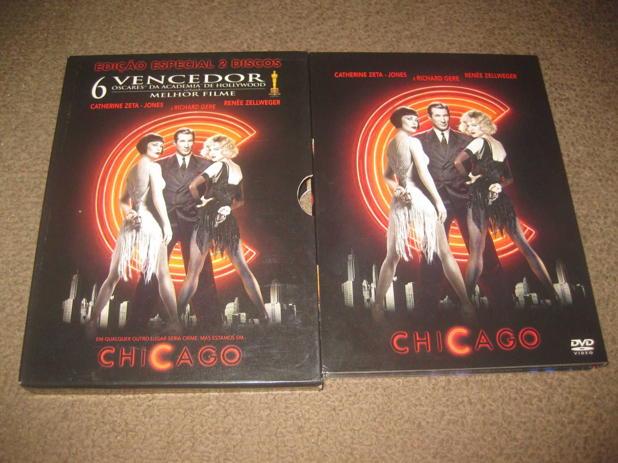 "Chicago" com Richard Gere/Edição Digipack com 2 DVDs