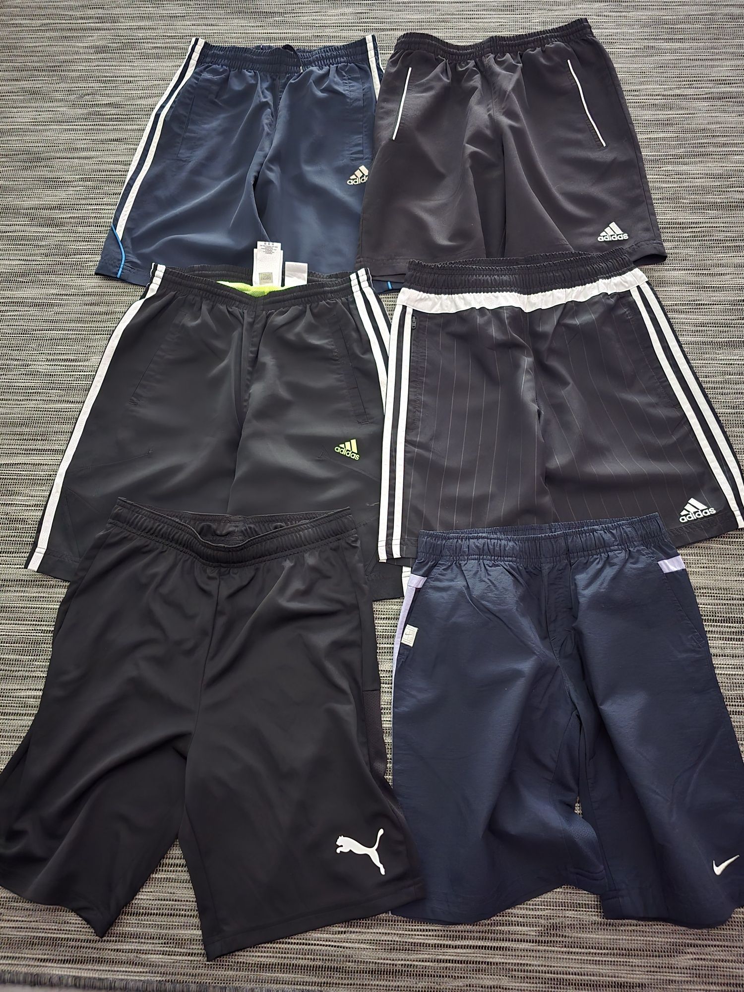 Calções Desportivos Adidas / Nike / Puma   tamanho 11/12 anos