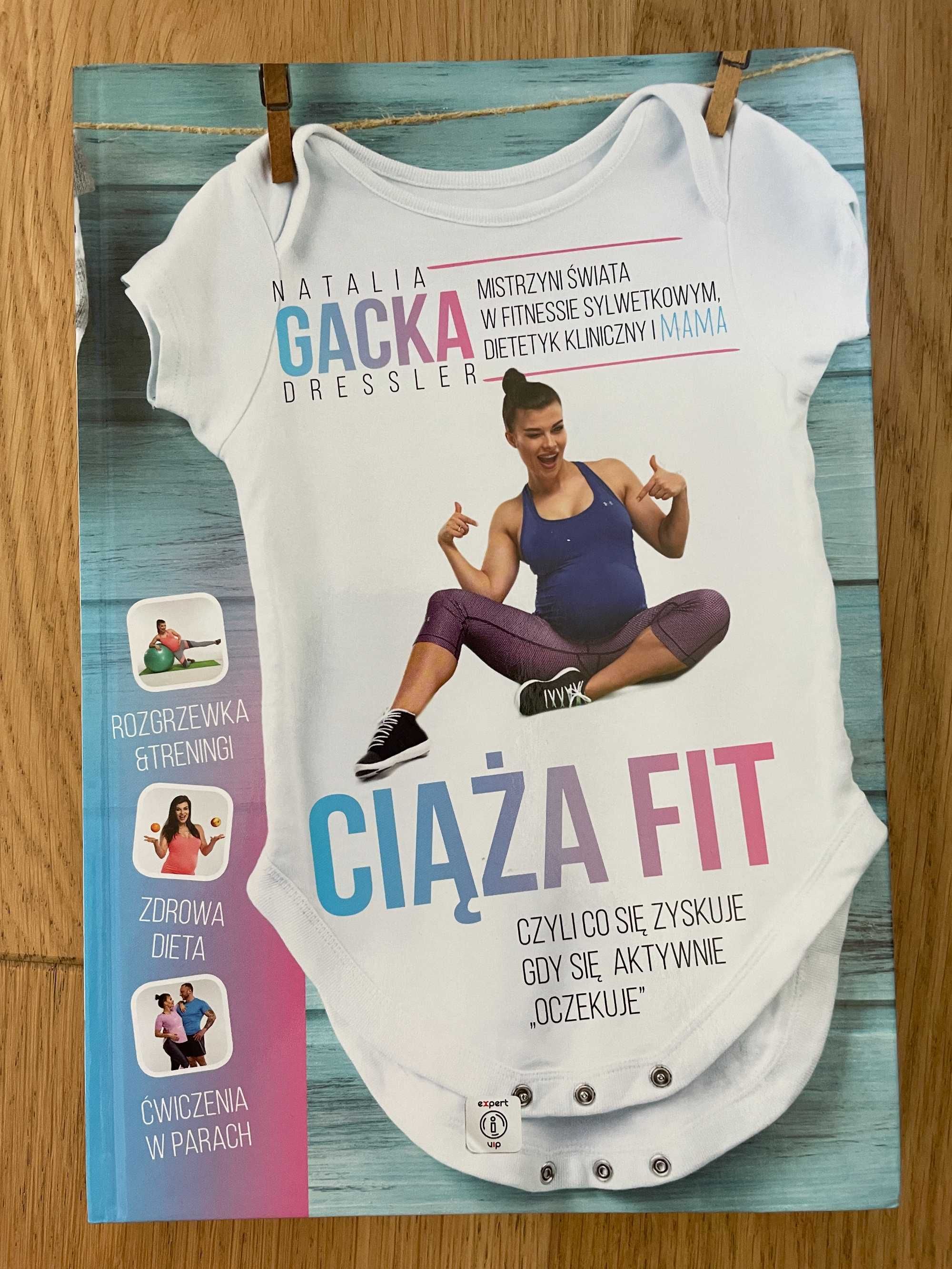 Książka „Ciąża fit” Natalia Gacka Dressler