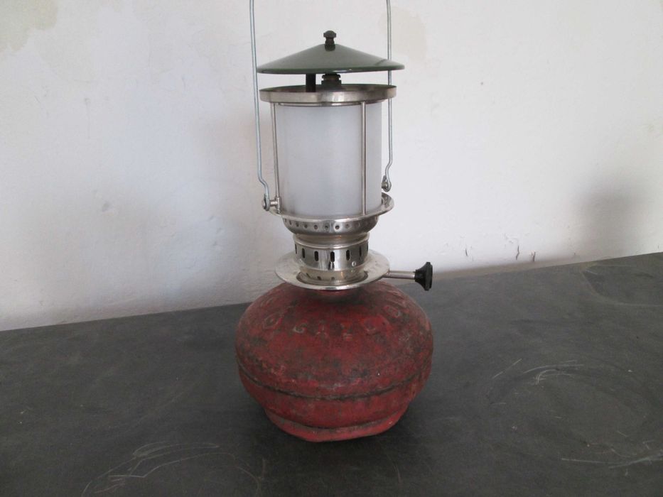 Fogareiro e Candeeiro a Gás para Campismo - Caça