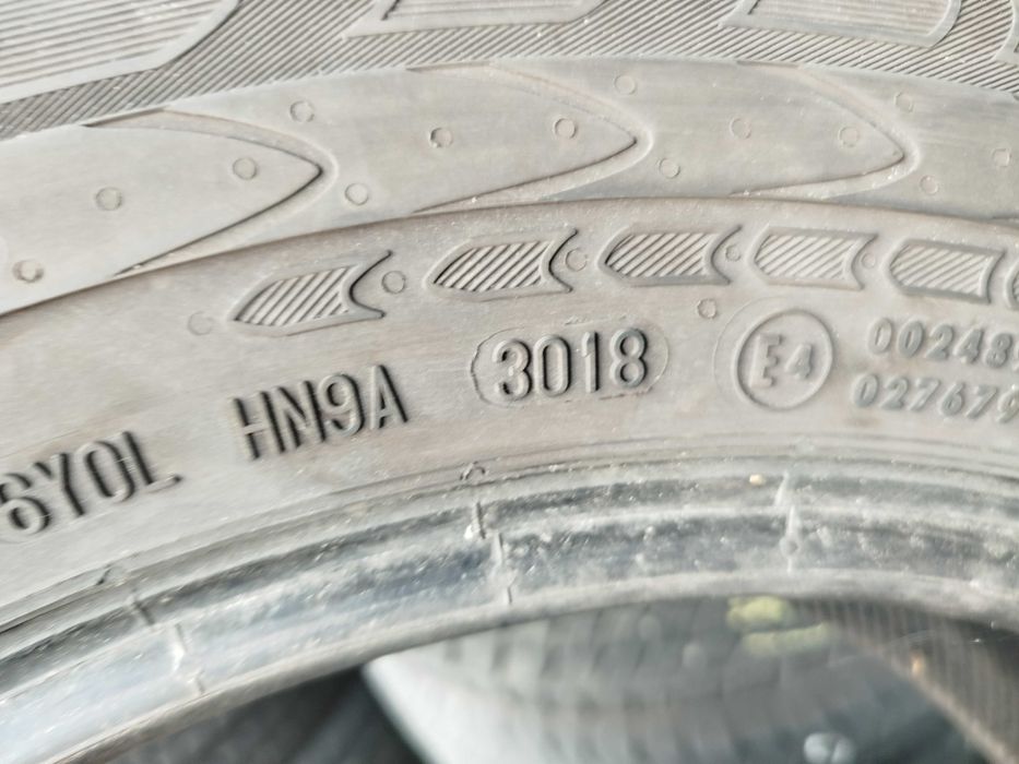 Opona używana 215/65R16C Continental Vanco 2 1szt.