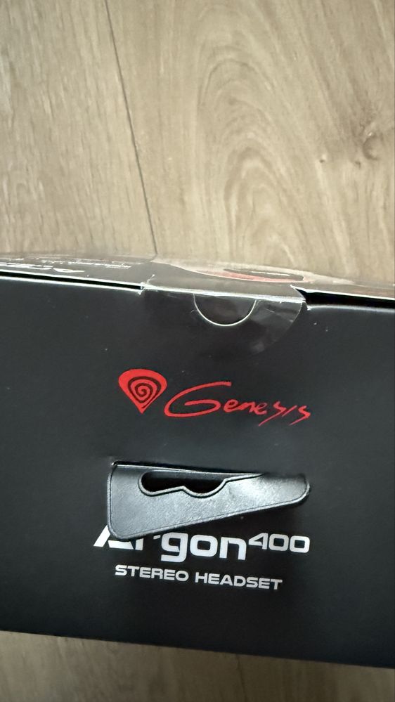 Słuchawki dla gracza przewodowe z mikrofonem Genesis Argon 400 H59