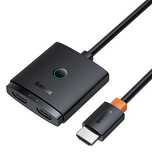 Adapter Hdmi 2w1/4k 60Hz dwukierunkowy z wbudowanym kablem 1m Baseus A